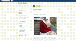 Desktop Screenshot of femkeknits.blogspot.com