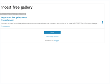 Tablet Screenshot of incest-free-gallery2509.blogspot.com