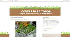 Desktop Screenshot of couvesparatodos.blogspot.com