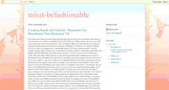 Desktop Screenshot of misst-befashionable.blogspot.com