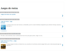 Tablet Screenshot of juegosdemotos.blogspot.com