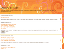 Tablet Screenshot of learningbyheart.blogspot.com