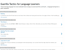 Tablet Screenshot of guerillalanguage.blogspot.com