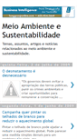 Mobile Screenshot of meioambiente-sustentabilidade.blogspot.com