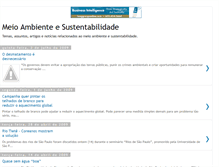 Tablet Screenshot of meioambiente-sustentabilidade.blogspot.com