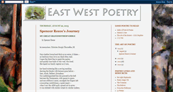 Desktop Screenshot of eastwestpoetry.blogspot.com