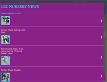 Tablet Screenshot of lecnurserynews.blogspot.com