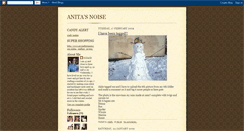 Desktop Screenshot of anitasnoises.blogspot.com