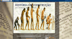 Desktop Screenshot of construcaoemhistoria.blogspot.com
