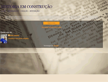 Tablet Screenshot of construcaoemhistoria.blogspot.com