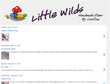 Tablet Screenshot of littlewilds.blogspot.com