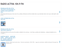 Tablet Screenshot of elmuseodelaradiodelorituco-activafm.blogspot.com