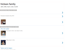 Tablet Screenshot of andyandchrishickson.blogspot.com