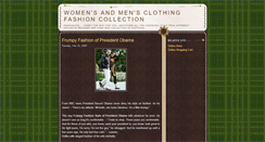 Desktop Screenshot of fashioncollection-men-women.blogspot.com