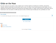 Tablet Screenshot of glideonthenose.blogspot.com
