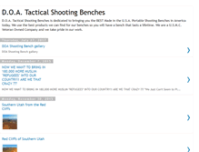 Tablet Screenshot of doatactical.blogspot.com