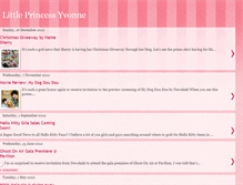 Tablet Screenshot of littleprincessyvonne.blogspot.com