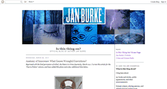 Desktop Screenshot of janburke.blogspot.com