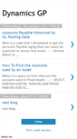 Mobile Screenshot of gbdynamicsgp.blogspot.com