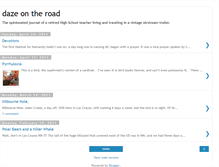 Tablet Screenshot of dazeontheroad.blogspot.com