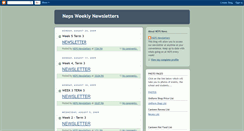 Desktop Screenshot of nepsweeklynewsletters.blogspot.com