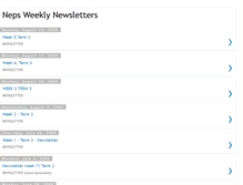 Tablet Screenshot of nepsweeklynewsletters.blogspot.com