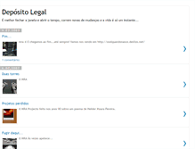 Tablet Screenshot of depositolegal.blogspot.com