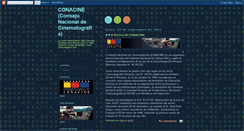 Desktop Screenshot of conacine.blogspot.com