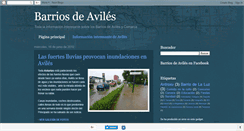 Desktop Screenshot of barriosdeaviles.blogspot.com