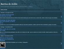 Tablet Screenshot of barriosdeaviles.blogspot.com