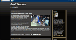 Desktop Screenshot of geoffgardner.blogspot.com
