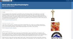 Desktop Screenshot of davesearthlygarden.blogspot.com