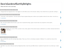 Tablet Screenshot of davesearthlygarden.blogspot.com