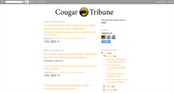 Desktop Screenshot of cougarpartnerstribune.blogspot.com