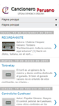 Mobile Screenshot of cancioneroperuano.blogspot.com
