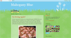 Desktop Screenshot of mahoganyblue.blogspot.com