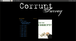 Desktop Screenshot of corruptsurvey.blogspot.com