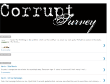 Tablet Screenshot of corruptsurvey.blogspot.com