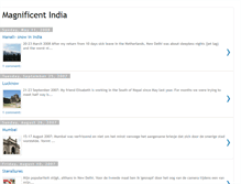 Tablet Screenshot of magnificentindia.blogspot.com