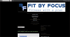 Desktop Screenshot of fitbyfocus.blogspot.com
