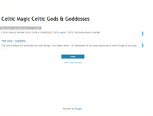 Tablet Screenshot of celtic-magic-religion.blogspot.com