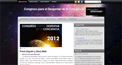 Desktop Screenshot of congresoparaeldespertardeconciencia.blogspot.com