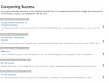 Tablet Screenshot of conqueringsuccess.blogspot.com