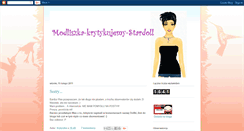 Desktop Screenshot of modliszka-krytykujemy-stardoll.blogspot.com