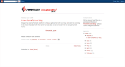 Desktop Screenshot of firemintgames.blogspot.com