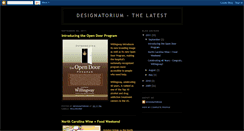 Desktop Screenshot of designatorium.blogspot.com