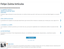 Tablet Screenshot of felipezuletaarticulosdestacados.blogspot.com