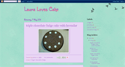 Desktop Screenshot of cakeloveslaura.blogspot.com