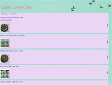 Tablet Screenshot of cakeloveslaura.blogspot.com