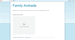 Desktop Screenshot of familia-andrade.blogspot.com